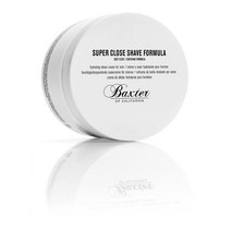Baxter of California 박스터 오브 캘리포니아 슈퍼 클로즈 쉐이브 포뮬라 240mL(8oz) 면도 크림 코쿤 코드 쿤스트 쉐이빙, 1개, 240ml