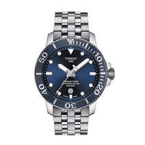 TISSOT 티쏘 남성 메탈 시계 씨스타 1000 T120.407.11.041.01