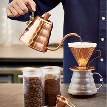 HARIO 하리오 V60 구리 드립케틀 보노 커피포트 700ml VKBN-90CP, 단품