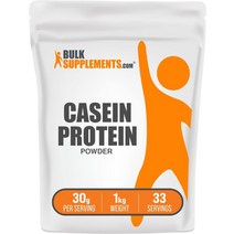 해외보충제 단백질보충제 BULKSUPPLEMENTS.COM 카세인 단백질 파우더 유청 혼합 미셀라 1회 제공량당 30g 33회 제공량1킬로그램 2.2파운드, [01] 무맛, [02] 2.2파운드1팩