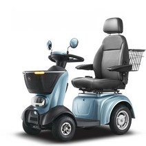 어르신 노인 장애인 전동차 전동 휠체어 스쿠터, 48V, 블루 20AH 납산 배터리