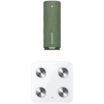 huawei 사운드 조이 스피커 devialet 디자인의 휴대용 스마트 블루투스 스피커 ip67 방수 기능이 있는 79dba 2m devialet 쿼드 스피커 26시간 재생 시간, 화웨이 사운드 조이 + 화웨이 스케일 3, 스프루스 그린