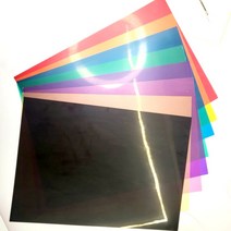 PVC 필름 0.3mm 1P 제본 표지 겉 학습 프린트 학원 DIY 비닐 공예 미술 준비물 재료 컬러, G_퍼플