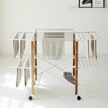 튤리 이동접이식 빨래건조대 홀직, 1개, 혼합색상