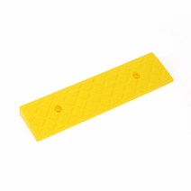 홈케어 안전 휠체어 문턱 경사판 발판 경사대 경사로 진입판 옐로우 50x13x3cm, 상세 참조