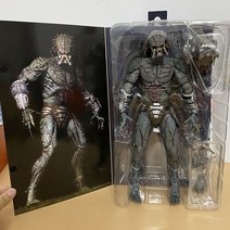 NECA 도망자 프레데터 피규어 기갑 어쌔신 Ultimate Unmasked PVC 액션 피규어 소장 모델 장난감, 상자 포함