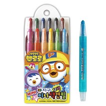 지구화학 뽀로로 미니 색연필 12색 샤프식미니색연필, 단품