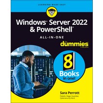 (영문도서) Windows Server 2022 & Powershell All-In-One for Dummies Paperback, English, 9781119867821