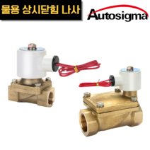 효신 황동 솔레노이드밸브 물 상시닫힘 HPW 32A - 50A 솔밸브 전자변 전자밸브, AC 24V, HPW 2150W, 1개