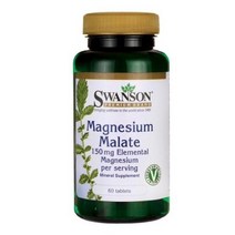 스완슨 마그네슘 말레이트 150mg 타블렛, 60개입, 1개