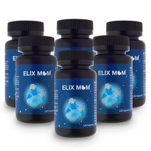 라쿠몽 엘릭스맘 6개세트, 6세트, 350mg / 42g / 120정