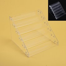 라이프랩 아크릴디스플레이 아크릴진열 아크릴 받침대 네일진열대 화장품진열대 매니큐어진열대 6단진열대