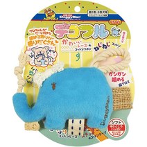 도기맨 개 장난감 데코 풀 알파카 군, 02 코끼리