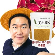 콜레우스 포스콜리 추출물 분말 가루 250g 굿허브닝, 250g x 1팩