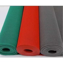 미끄럼방지 고무매트 화장실 주방 바닥 매트 1.2x15m, 폭 1.2mx15m ( 두께 4.5m) 파란색