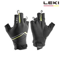 레키 브리즈 숏 등산용 반장갑, 6, 블랙/옐로우