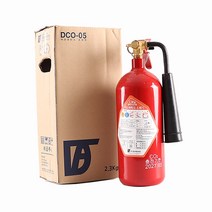 CO2소화기 2.3kg 5파운드 철재 동아화이어테크