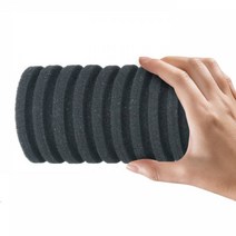 리필 듀얼 원통 스펀지 여과기 필터 테트라 쌍기 타입 더블스마트여과기 상면여과기 슈퍼쌍기 집똥기 스펀지여과기 섭스프로 측면여과기, 2-스펀지필터리필-m