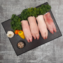 한돈 돼지생족발 미니족 단족 족탕 4개