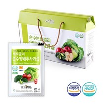 지투지샵 브로콜리 순수양배추사과즙 1박스 총30포