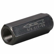 유압 체크 밸브 14 38 1 34 NPT 펌프 오일 3000psi 리턴 단일 방향, 1개