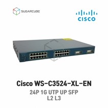Cisco WS-C3524-XL-EN 시스코 네트워크 L2 L3 중고스위치