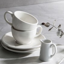 시라쿠스뉴욕 도자기찻잔 카페 커피잔, 카페라떼잔 320ml