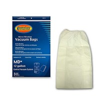 EnviroCare 교체용 마이크로 여과 진공 청소기 더스트 백 Modern Day 45.7L12갤런 중앙 청소기에 맞게 제작 3팩