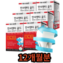 미국 인사덴티 골드 60 정 6박스 12개월분 프로폴리스 칼슘 건강 기능 식품 이 이빨 식 약 처 인증 개별포장 매일 먹는 시 댁 부모님 엄마 아빠 할머니 50대 60대 추천 70, 60정 4박스, 60정