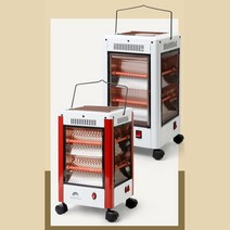 400W 이동식 5면 석영관 전기히터 난로 겨울철 사무실 공장용 야외용, 모닝컴 사방팔방 전기난로 DWH-5950D