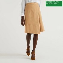 베네통 Flared midi skirt 1S 49PE507L4 394