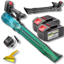 초강력 무선 대포 송풍기 30000RPM 세차 낙엽 대형 에어 블로워 강력 풍량 충전식 제설 송풍, 옵션C. 프로블랙송풍기 배터리 추가, 1개