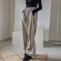 더씨르 인머스 와일드팬츠 고무줄바지 여성통바지 5color