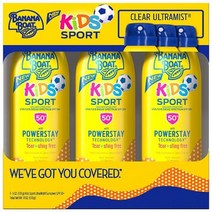 바나나보트 키즈 스포츠 SPF50 선스프레이 170g x3팩, 3개