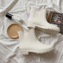 여름 앵글 텃밭 화이트 패션장화 핑크 레인부츠 장마 방수 주말농장 비올때, 245