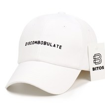 비토스 빅사이즈 모자 DISCOMBOBULATE 자수 볼캡 야구모자