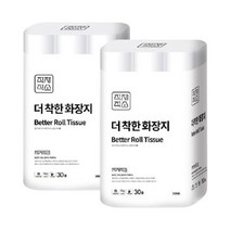 적재적소 더 착한 화장지 3겹 30M 30롤 x 2개