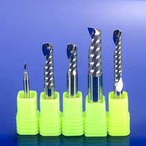 철판절단기 컷팅기 철근 판넬 1Pcs 3.175mm-12mm 3A 단일 플루트 나선형 밀링 도구 아크릴 PVC MDF 목재 커터에 대 한 CNC 엔드 밀, 12x62x12x110L
