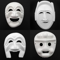 유니아트 종이탈 하회탈 전통탈 양반탈 반가면 만들기탈 탈만들기, 양반탈(국산), 1개