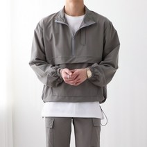 구김방지 윈드 반집업 하이넥 아노락 스판 자켓(5color)