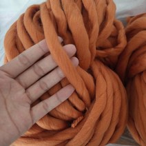 매우 두꺼운 천연 메리노 울 원사 펠트 로빙 스핀 소품 굵은 칠라 모라 뜨개질, 06 beige white