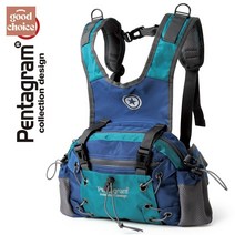 작은 트레일러닝 허리 가방 다기능 백팩 경량 스포츠 등산 가벼운, 남색