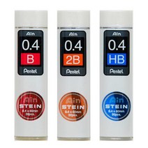 [펜탈] 아인슈타인 샤프심 C274 0.4mm, 상세설명 참조, [3155960]B