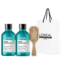 [지성두피용] 로레알 스칼프 어드밴스드 안티 오일리니스 샴푸 300ML + 추석세트