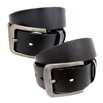 링더벨 남성 100% 리얼 소가죽 벨트 2종 남자 통가죽 벨트 허리띠