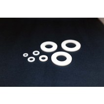[100개 묶음] 테프론와셔 절연와셔 내경 3-8mm, 6 x 12 x 1.0
