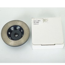 연삭기 다이아몬드 그라인딩 디스크 앵글 그라인더 달리 스톤 시멘트 콘크리트 바닥 곡선 표면 볼 연마 헤드 4 인치 100mm 1 PC, [05] 120, [01] M14