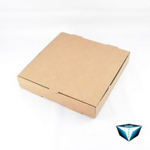 KLB-9인치 사각 무지 피자박스 크라프트피자포장 피자배달 피자포장 피자방문 전박스 부침개상자 전포장 100장, 100개