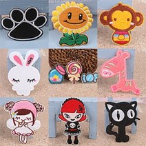 5+1 [케릭터] 까미샵 DIY 견장 리폼 마크 밀리터리 브로치 와펜 케릭터 코사지 패치 해골 이모티콘 3D와펜 단추 이모티콘 스팽글 니트와펜 청지, 케릭터-002