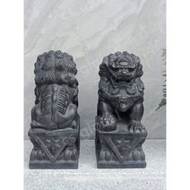 해태 해치 사자 상 석상 장식 액막이 풍수지리, 길이 20폭 11높이 9cm입니다.